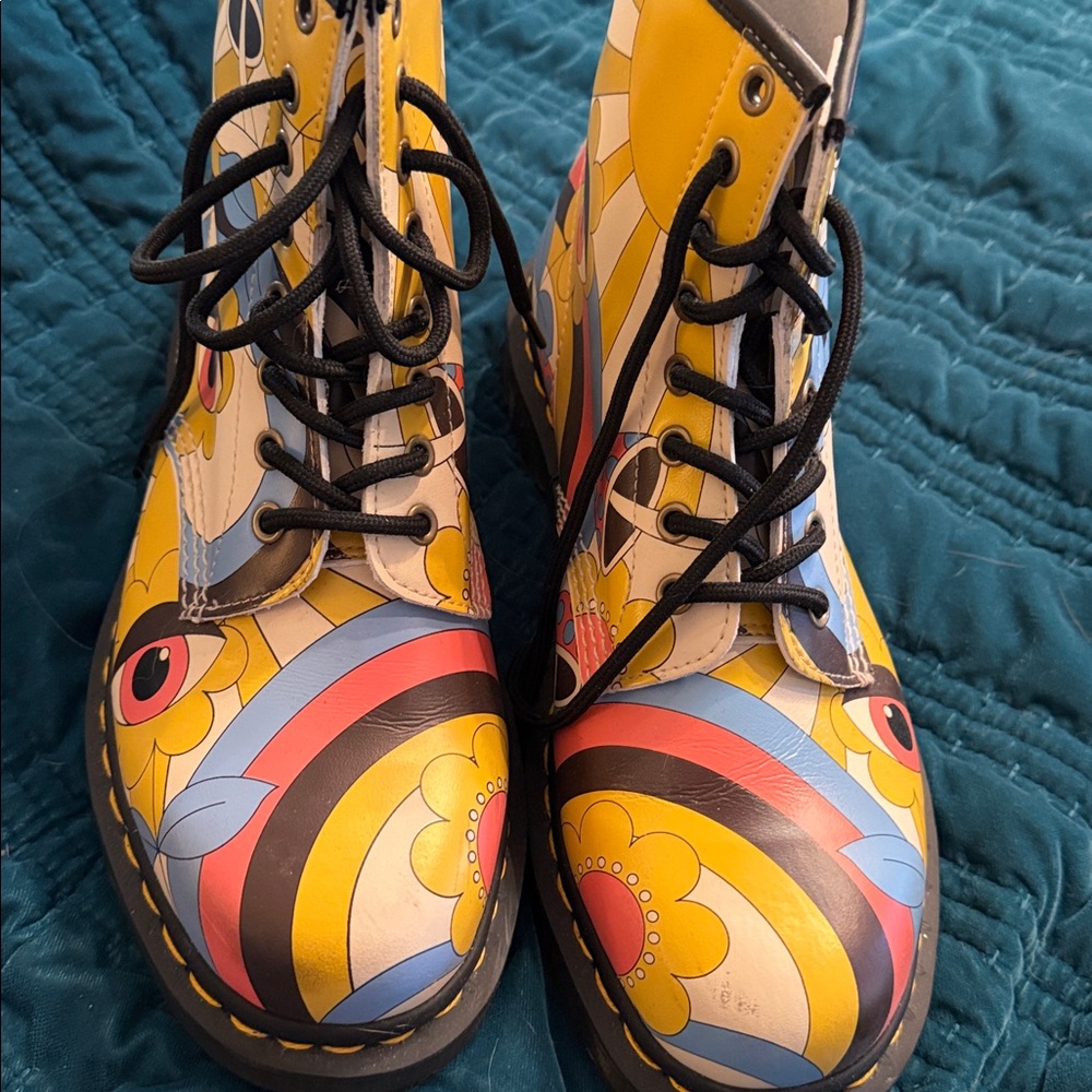 Dr. Martens Vegan 1460 Lace-Up Boots - Picture 2 of 4